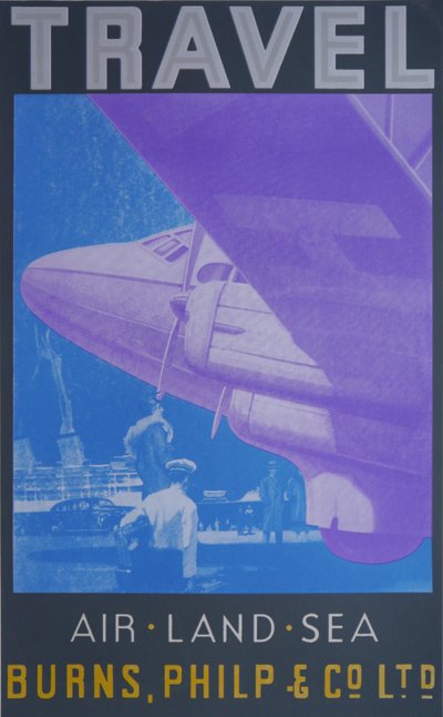 Travel: Air, Land Sea (Grey) by David Studwell